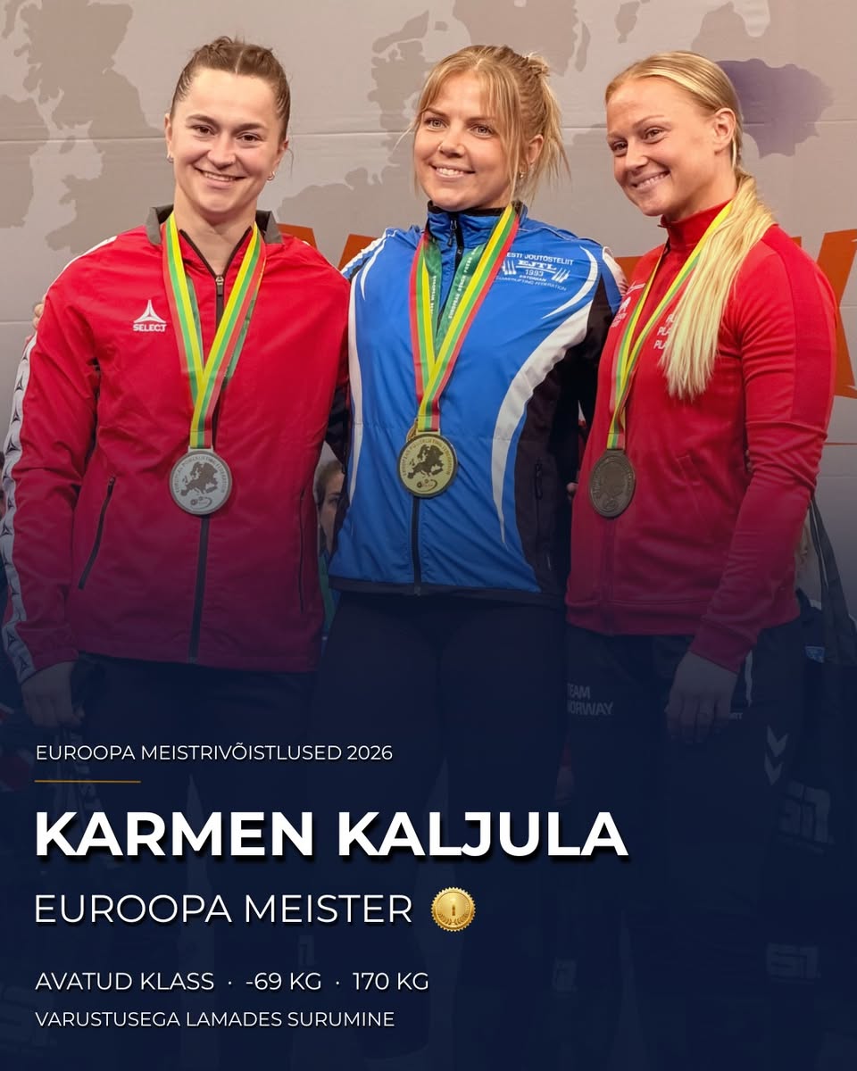 Karmen Kaljula Euroopa meistrivõistlustel